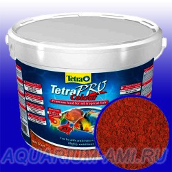 Корм TETRA  для окраса всех рыб Pro Color Crisps 10L/2100g ведро